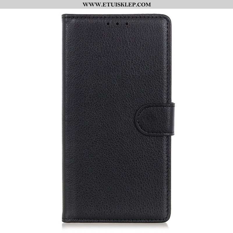Obudowa Etui Na Telefon do Sony Xperia 1 IV Tradycyjna Sztuczna Skóra Liczi